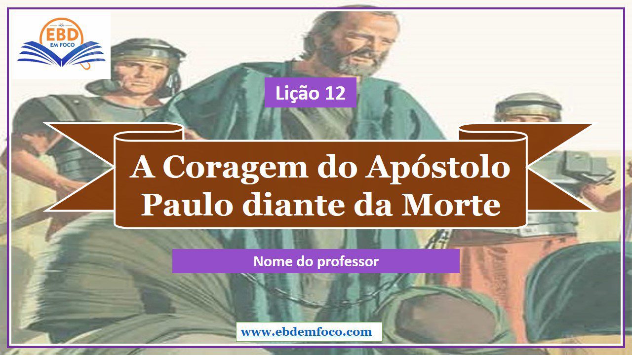Morte Do Apostolo Paulo - RETOEDU