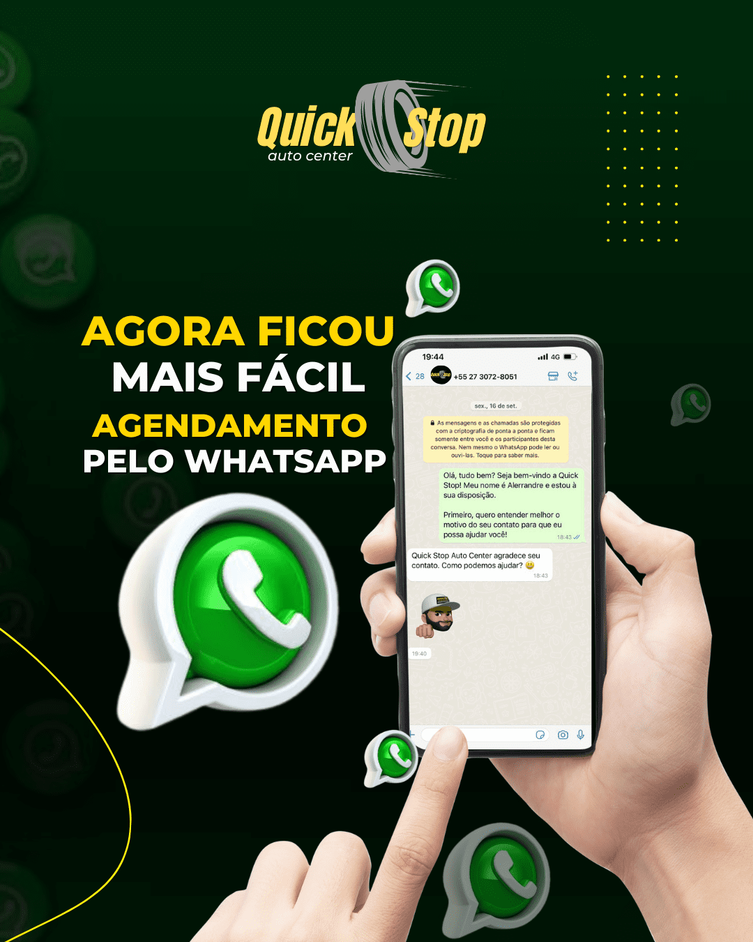 Quick Stop Auto Center Alinhamento & Suspensão