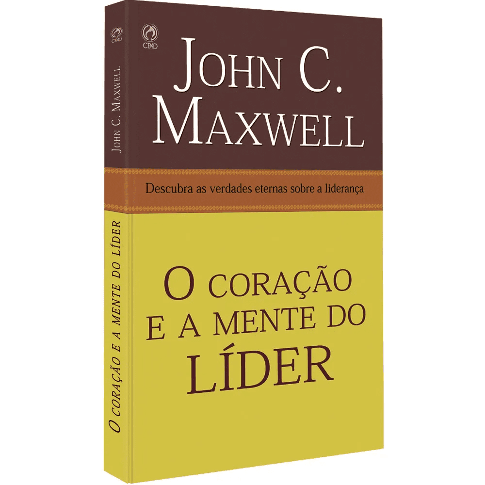 O coração e a mente do líder, de Maxwell, John C.. Editora Casa Publicadora das Assembleias de Deus, capa mole em português, 2010