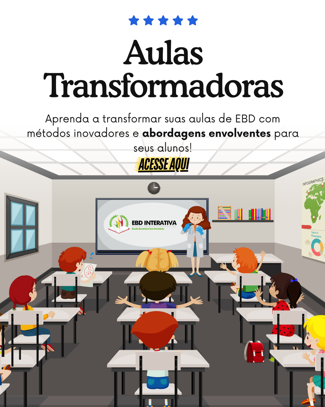 Aulas de EBD Transformadoras 🚀