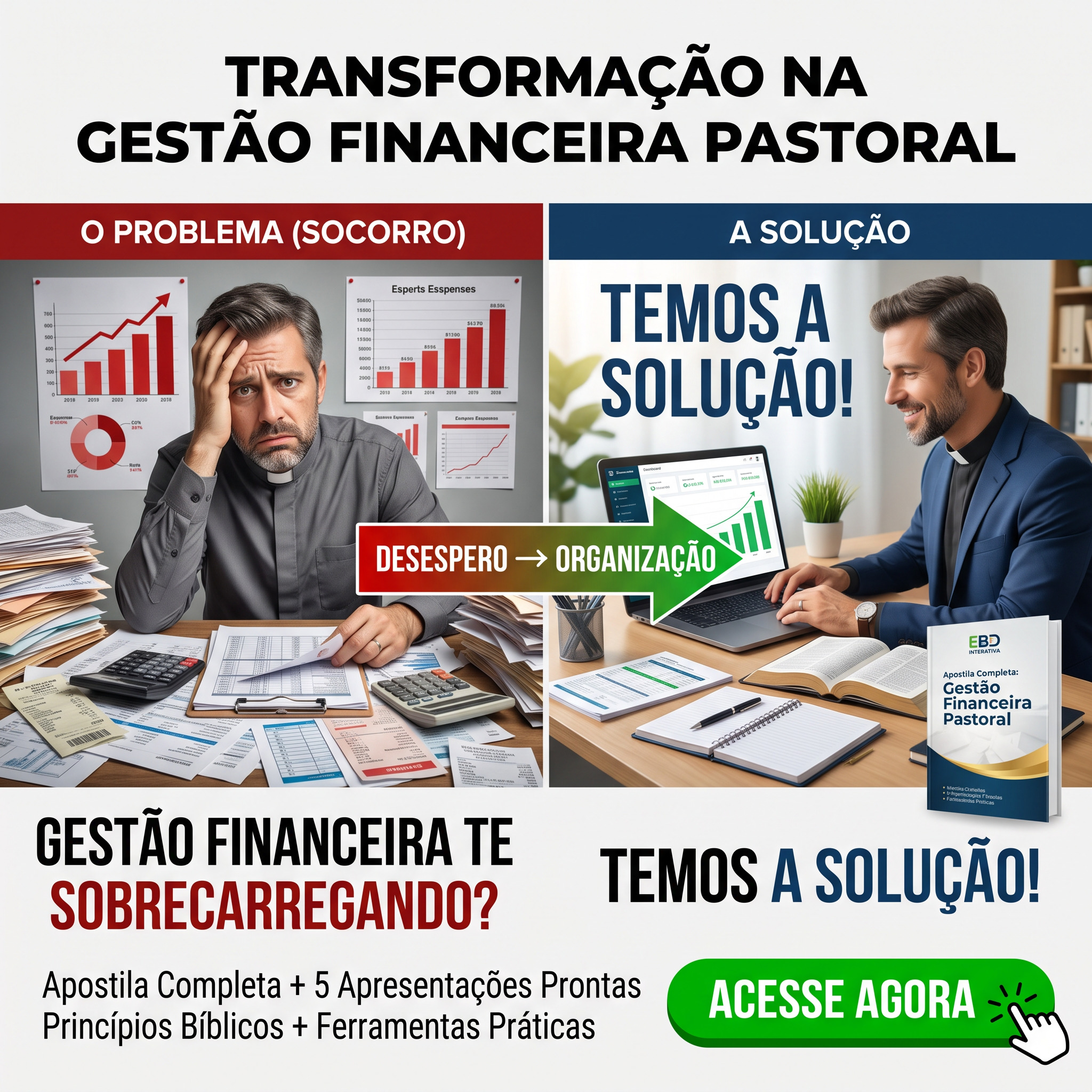 Gestão Financeira Pastoral: Da Sobrevivência à Sustentabilidade